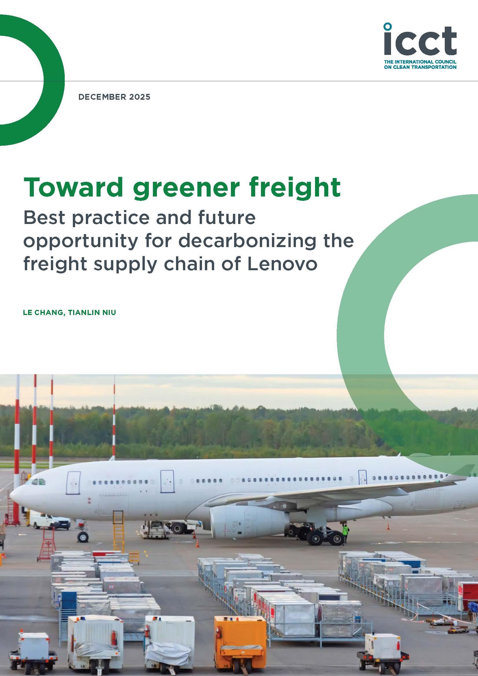 迈向绿色货运：联想货运供应链脱碳的最佳实践与未来机遇