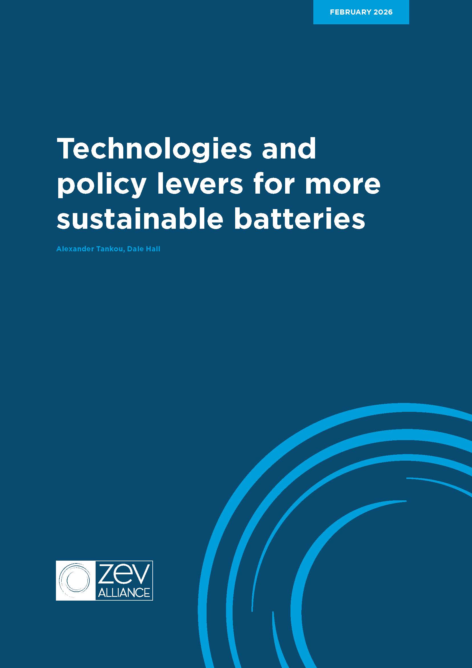 实现更可持续电池的技术与政策工具